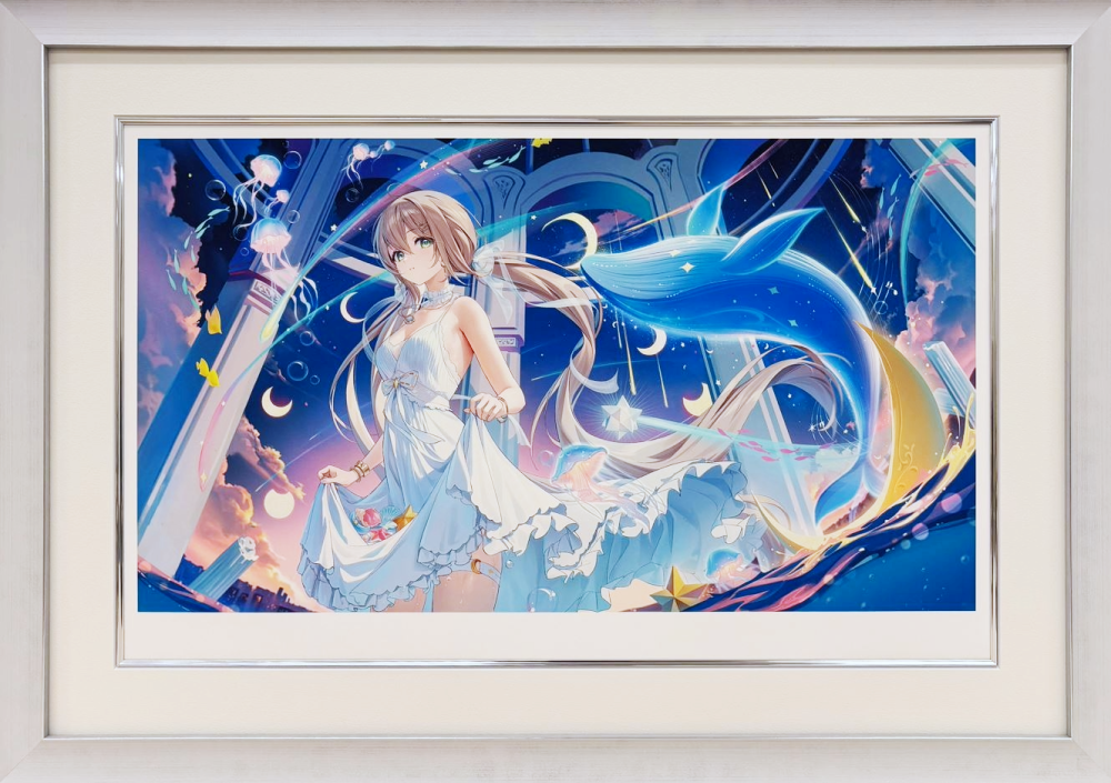 ⭐预售⭐DSマイル - 原神画师 色彩魔法《自然の香り》、《秋色》、《森の中で見つけた少女》等多款版画