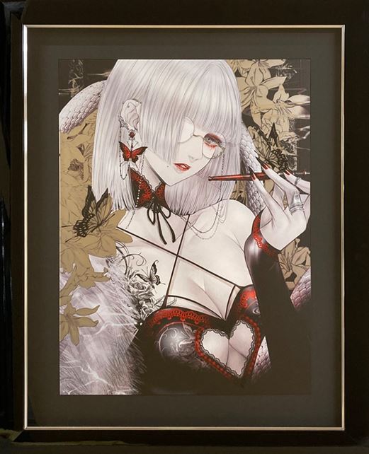 ⭐预购⭐皐月恵-《羞花閉月》、《白蛇と白百合》、《MIREN》等多款版画