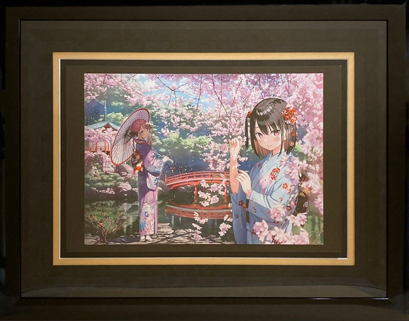 ⭐预售⭐カントク-超人气看板娘KURUMI & SHIZUKU 版画《花の時》一次心动旅行！3版本