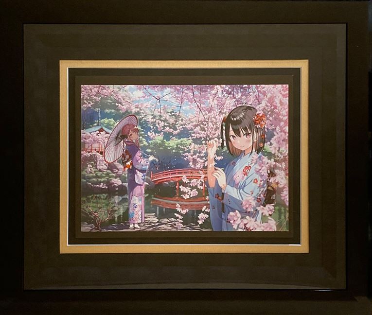 ⭐预售⭐カントク-超人气看板娘KURUMI & SHIZUKU 版画《花の時》一次心动旅行!3版本