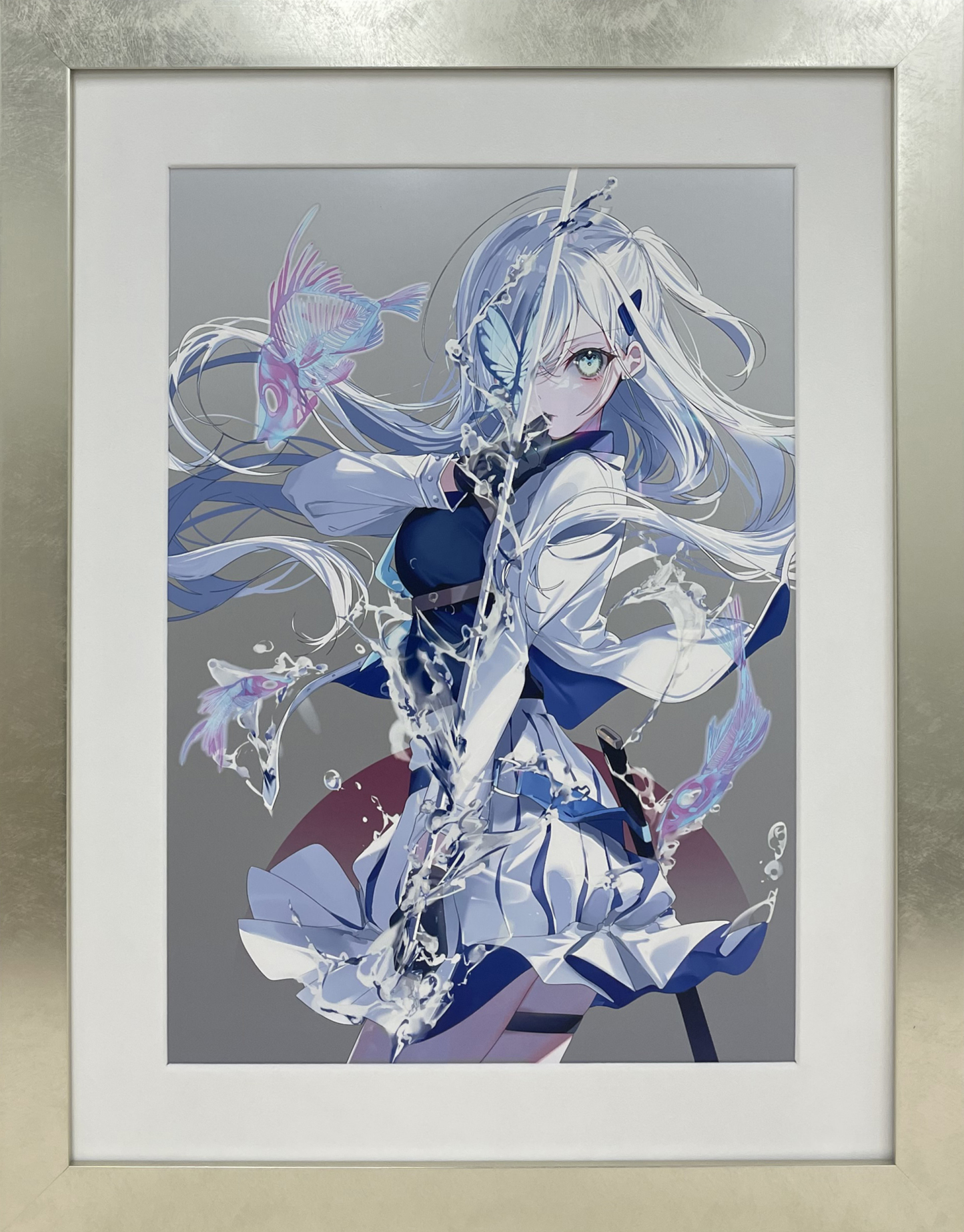 ⭐预售⭐美和野らぐ -  透明感的魔法师《百合の騎士～THE JACK OF SPADE～》、《水の騎士～THE JACK OF DIAMONDS～》、《水の騎士～THE QUEEN OF DIAMONDS～》骑士系列版画