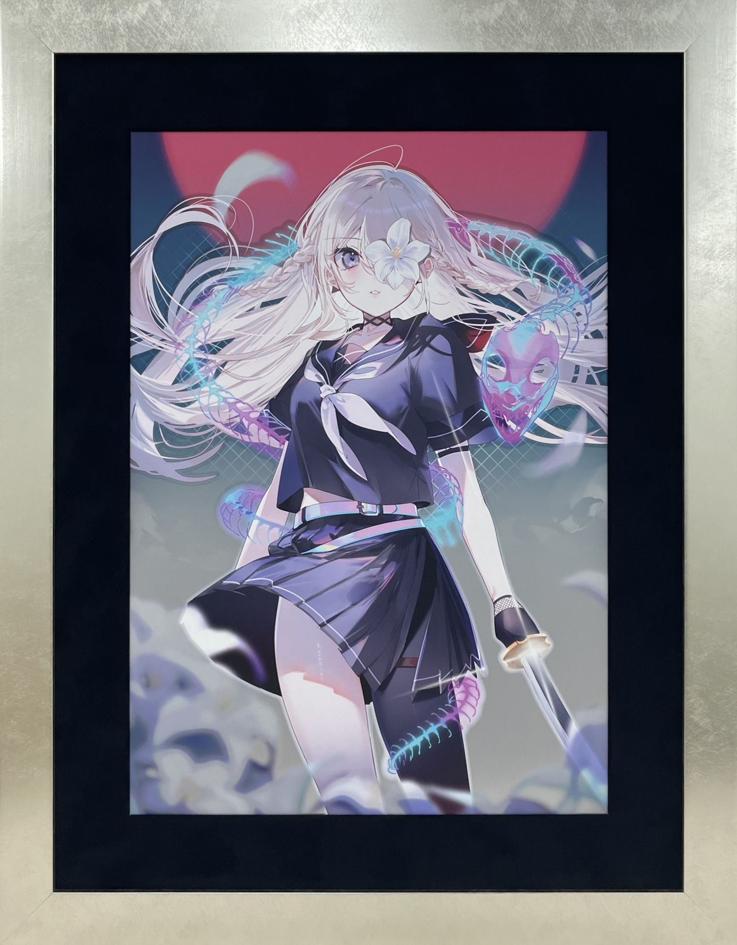 ⭐预售⭐美和野らぐ -  透明感的魔法师《百合の騎士～THE JACK OF SPADE～》、《水の騎士～THE JACK OF DIAMONDS～》、《水の騎士～THE QUEEN OF DIAMONDS～》骑士系列版画