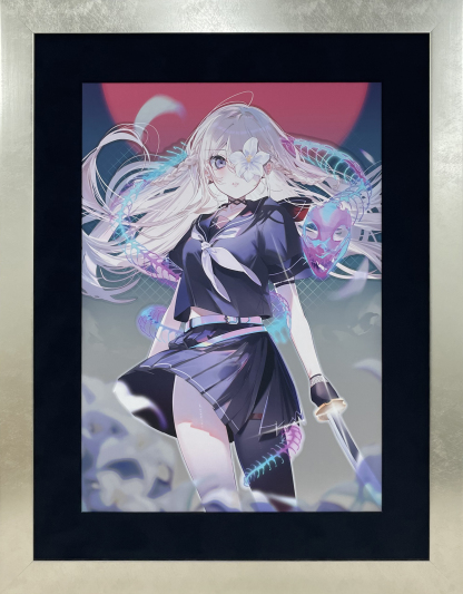 ⭐预售⭐美和野らぐ -  透明感的魔法师《百合の騎士～THE JACK OF SPADE～》、《水の騎士～THE JACK OF DIAMONDS～》、《水の騎士～THE QUEEN OF DIAMONDS～》骑士系列版画