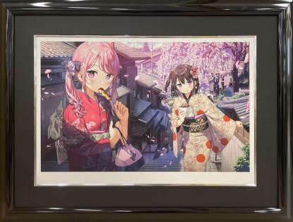 ⭐预购⭐カントク-超人气看板娘KURUMI & SHIZUKU 版画《花めぐり》一次心动旅行！3版本