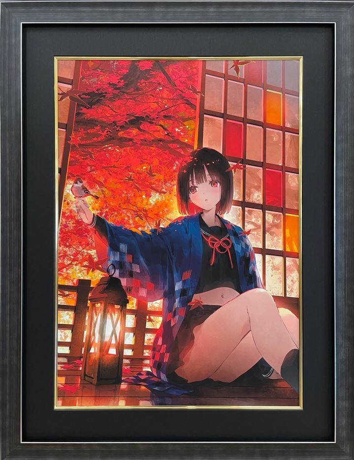 ⭐预售⭐DSマイル -  原神画师 色彩魔法《自然の香り》、《秋色》、《森の中で見つけた少女》等多款版画