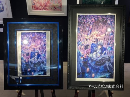 ⭐预购⭐【2024年9月新作】てぃんくる版画-《La caffetteria Coniglietto》 青/赤 各2款