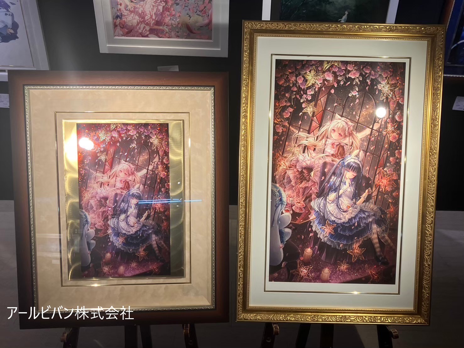 ⭐预购⭐【2024年9月新作】てぃんくる版画-《La caffetteria Coniglietto》 青/赤 各2款
