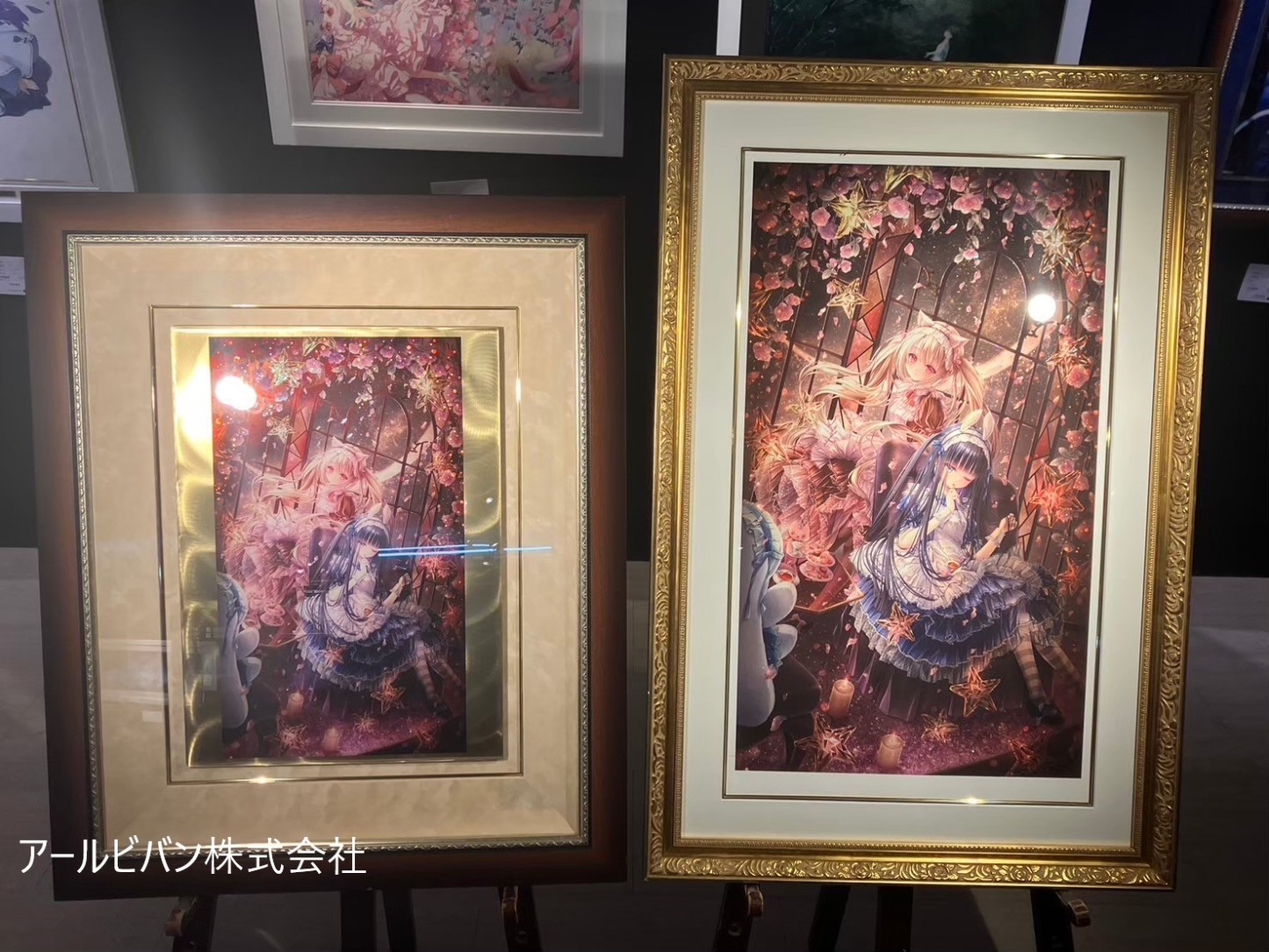 ⭐预购⭐【2024年9月新作】てぃんくる版画-《La caffetteria Coniglietto》 青/赤 各2款