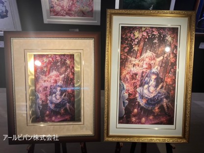 ⭐预购⭐【2024年9月新作】てぃんくる版画-《La caffetteria Coniglietto》 青/赤 各2款
