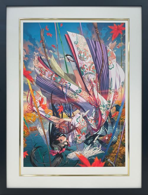 【2025年3月版画新作】カントク-秋風
