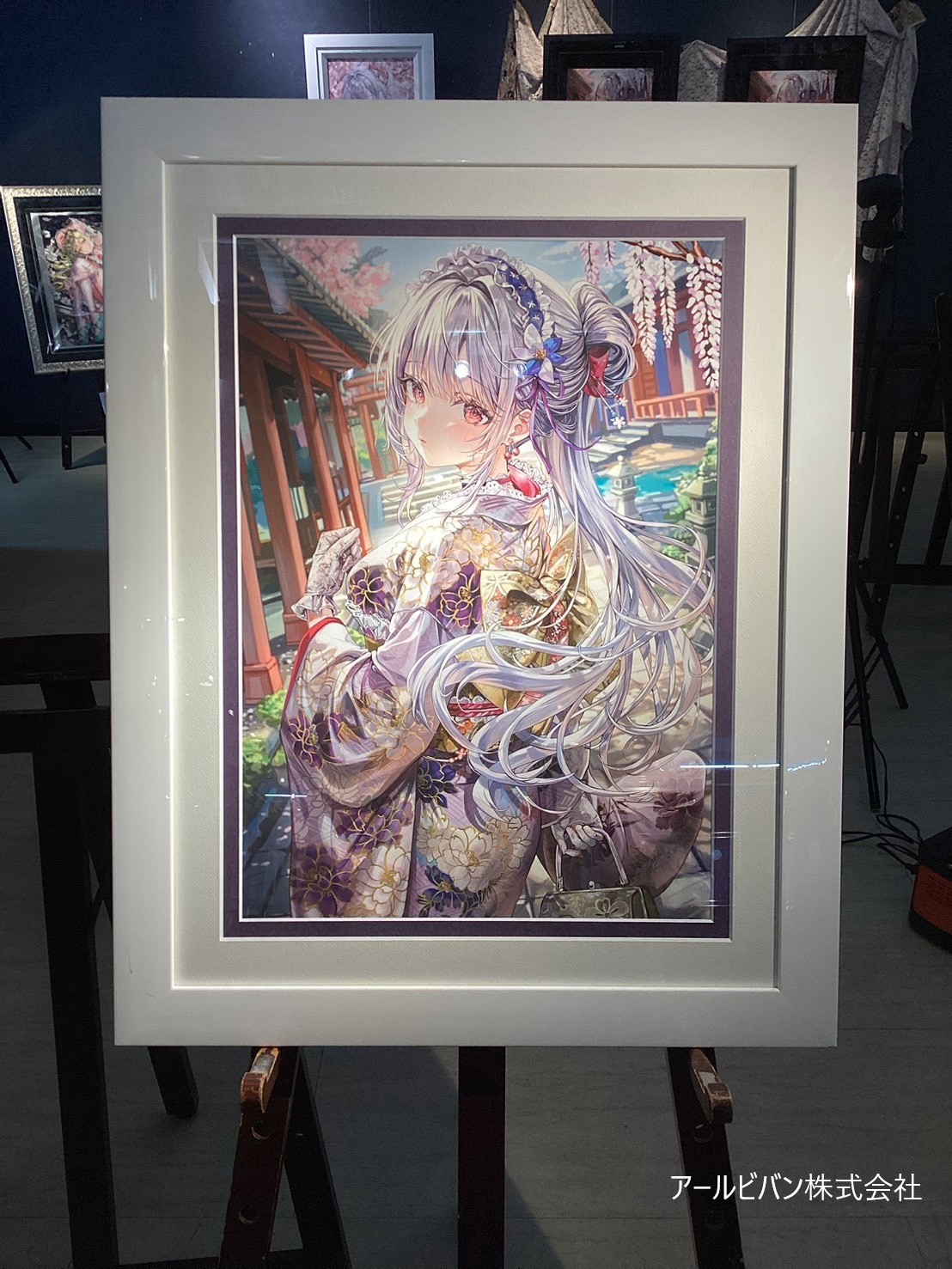 ⭐预售⭐ももこ- 看板娘ひよりちゃん櫻花和服主题版画《春爛漫》多版本