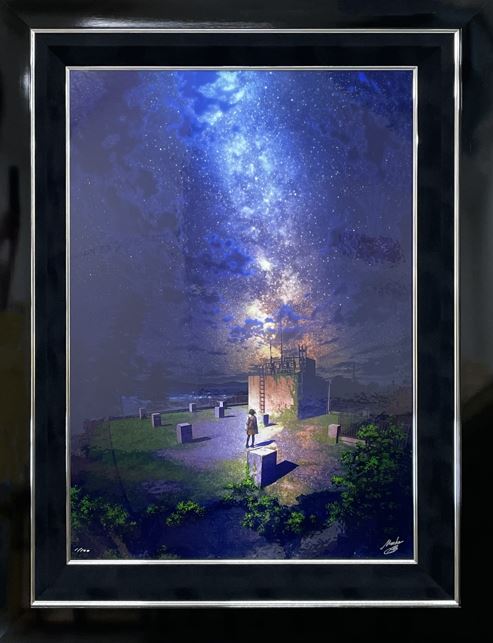 幻星雲M mocha 版画 アールジュネス 複製原画 幻星雲M mocha