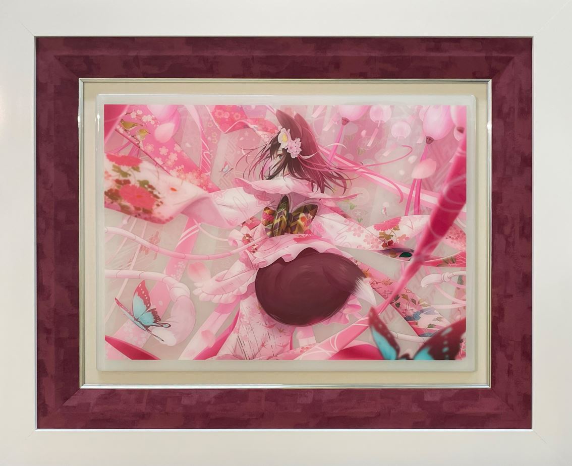 ⭐预售⭐夜ノみつき- つばめ主题版画《翔桜》多版本– ART VIVANT