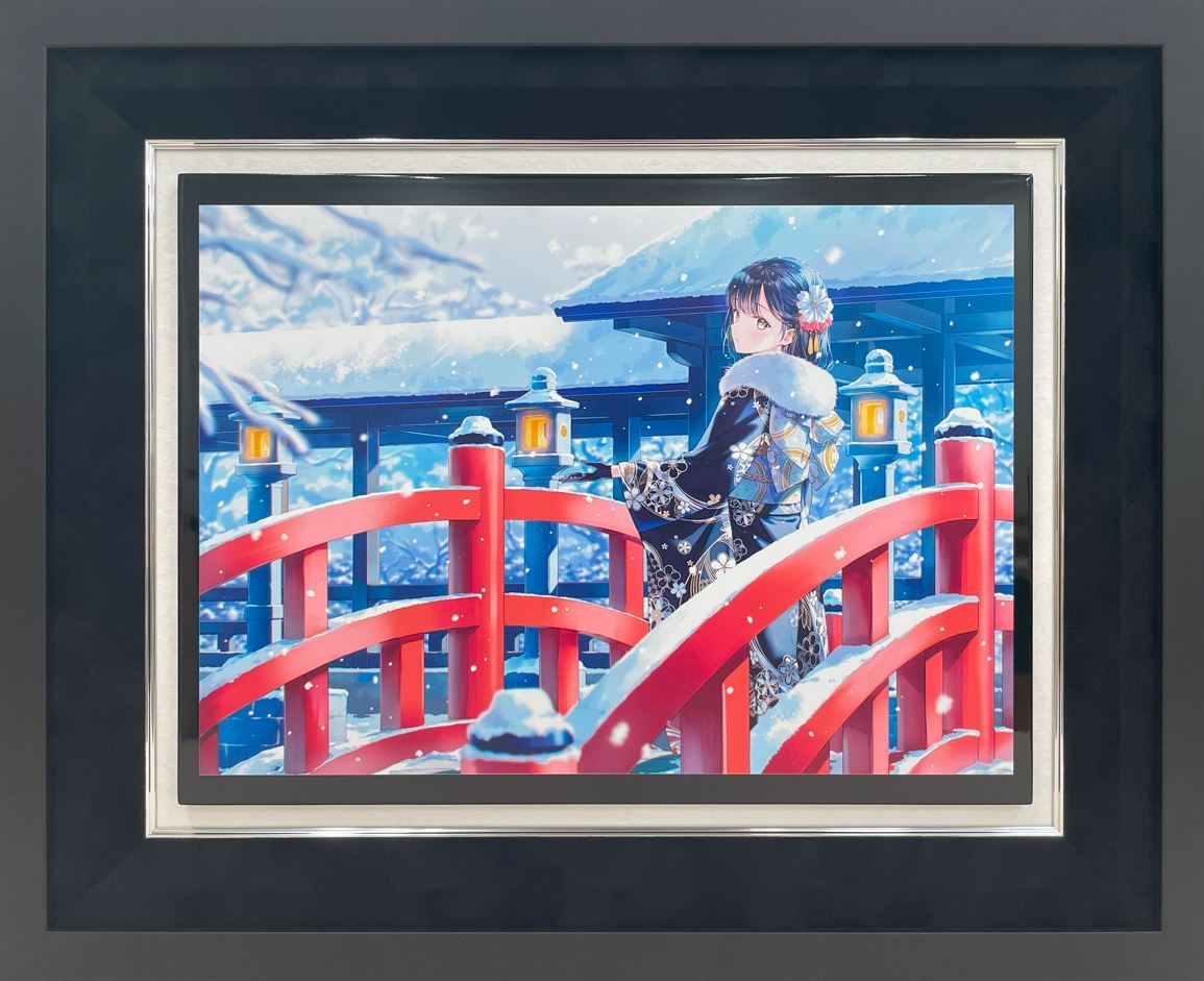 ⭐预售⭐Hiten -【25年9月上新】承载着「和」×「冬」的意境版画《雪景色》