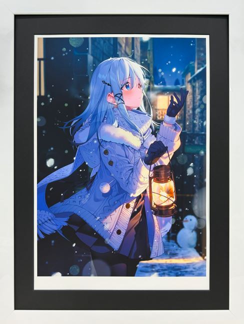 g*o様 三嶋くろね先生　版画「Sacred Night」 ウクライナ侵攻」 三嶋くろね先生 版画「Sacred Night」