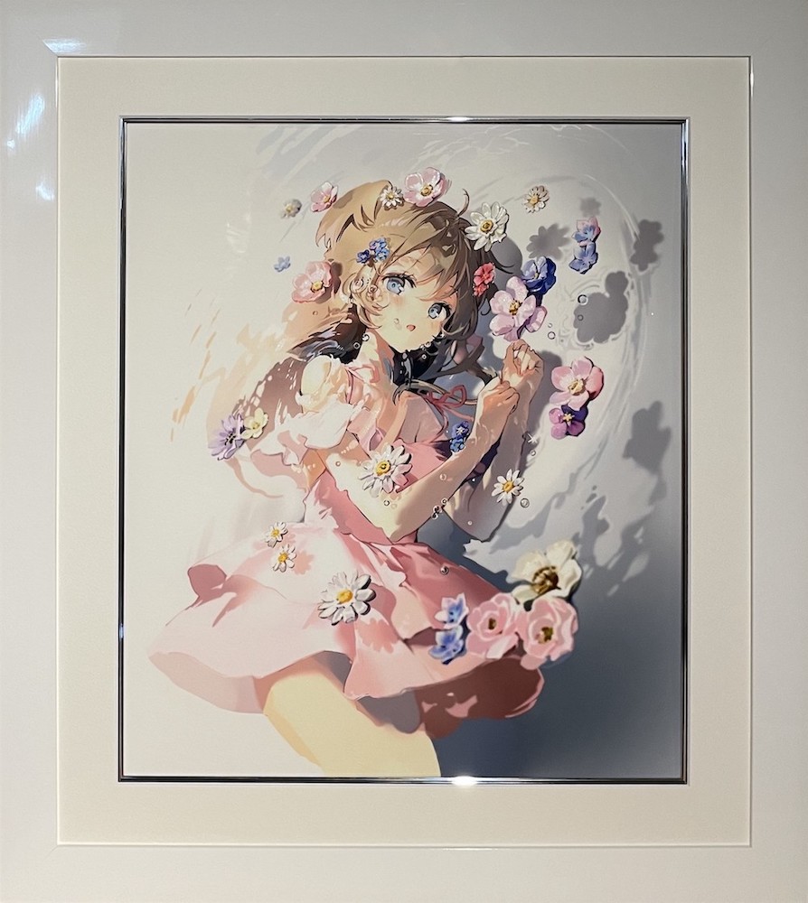 アールビバン 版画 Anmi ME版 夢見るフラミンゴ ミクスドメディア m39292855819_1.jpg?1761500998