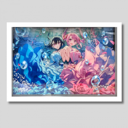 ⭐预售⭐カントク - 重磅新品｜亲笔签名版立体多层压克力装饰画  黑/白 2款