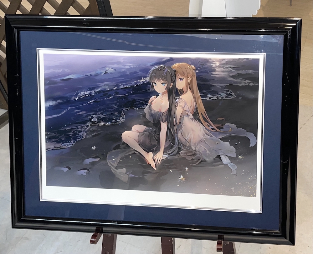 ⭐预购⭐韩国著名插画师Anmi 极致透明感限量版画-《海で会おう