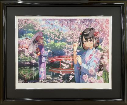 ⭐预售⭐カントク-超人气看板娘KURUMI & SHIZUKU 版画《花の時》一次心动旅行！3版本