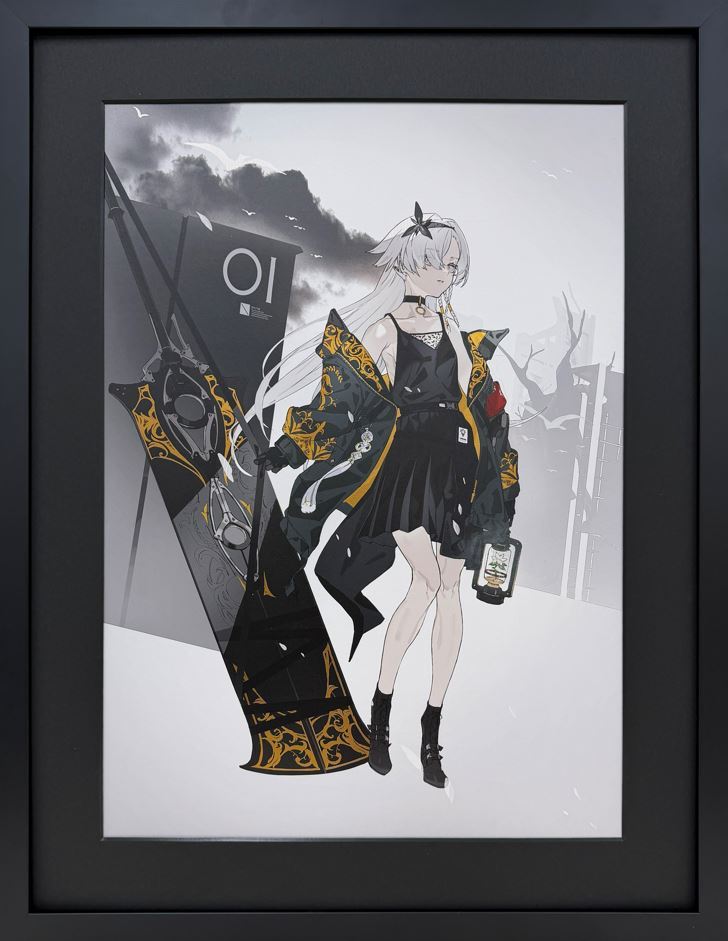 ⭐预售⭐neco - FALSLANDER系列版画《RONIN》、《KAGURA》、《SAMURAI》