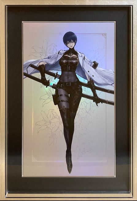 ⭐预购⭐皐月恵-美人插画 暗黑 哥特风 《白蛇と白百合》、《桃源郷》等多款版画 xxxHOLiC
