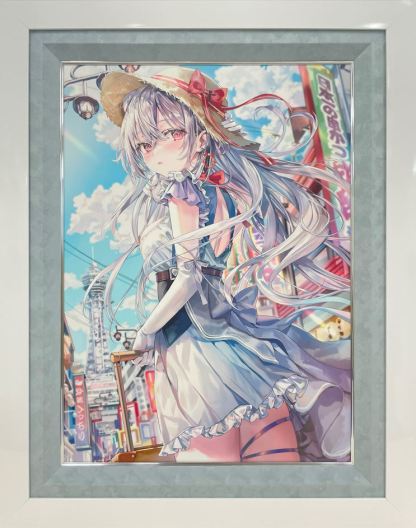 ⭐预售⭐ももこ-2025年6月新作版画《HIYORI@OSAKA》与Hiyori一起漫步大阪蓝天下~