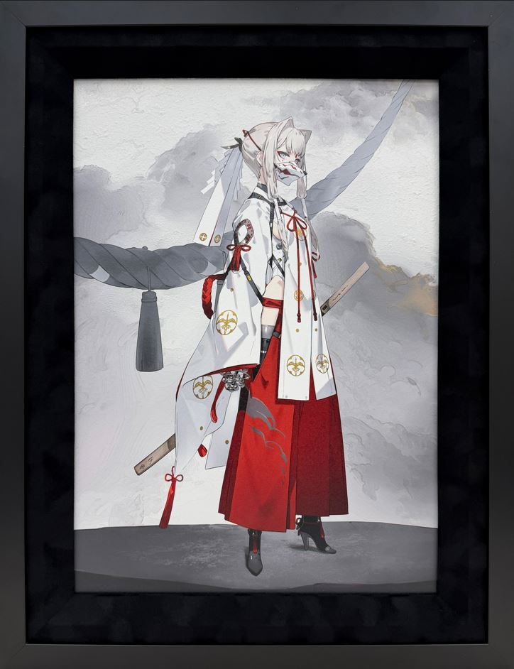 ⭐预售⭐neco -  FALSLANDER系列版画《RONIN》、《KAGURA》、《SAMURAI》