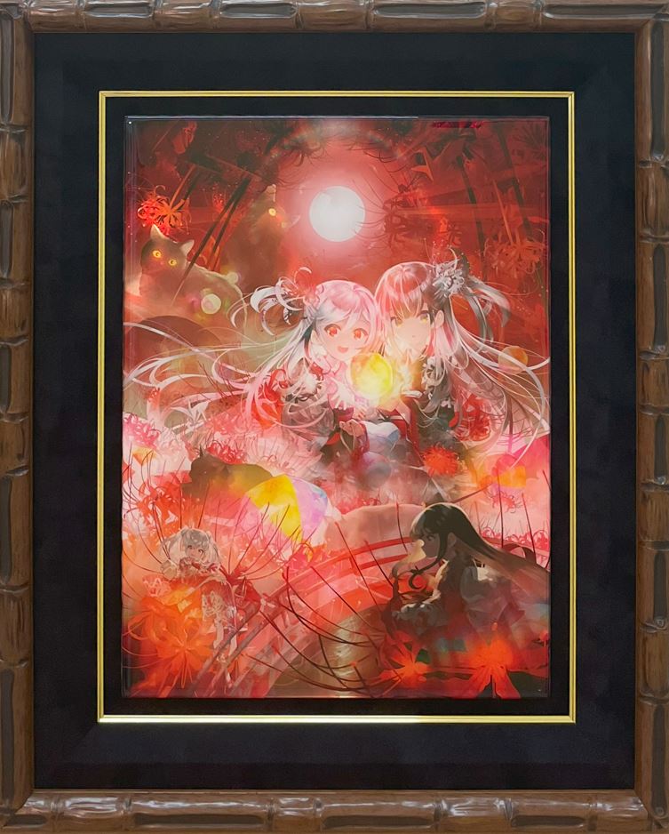 ⭐预售⭐以打造初音未来形象而闻名的大师 KEI-【2025年9月新作】《緋華》 多版本版画