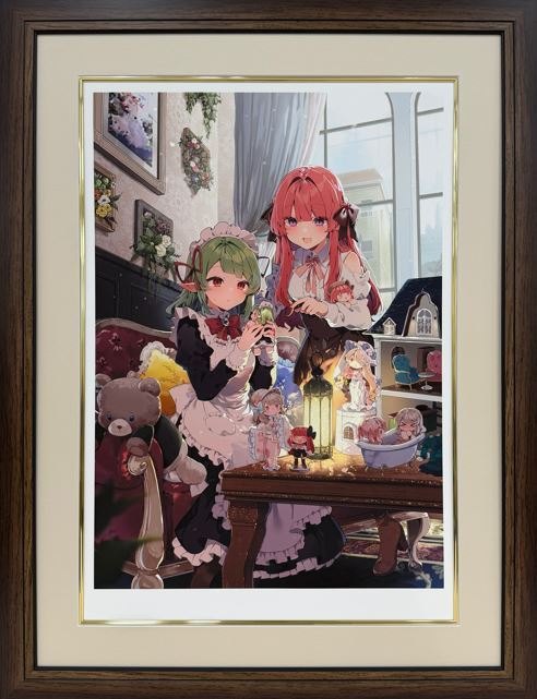 ⭐预售⭐ほうき星 - 【2025年11月新作】《海と星の輪舞》、《MOON》、《LILY》人气插画师 限量版画