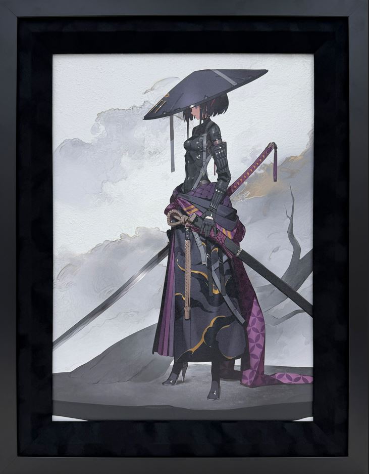 ⭐预售⭐neco -  FALSLANDER系列版画《RONIN》、《KAGURA》、《SAMURAI》