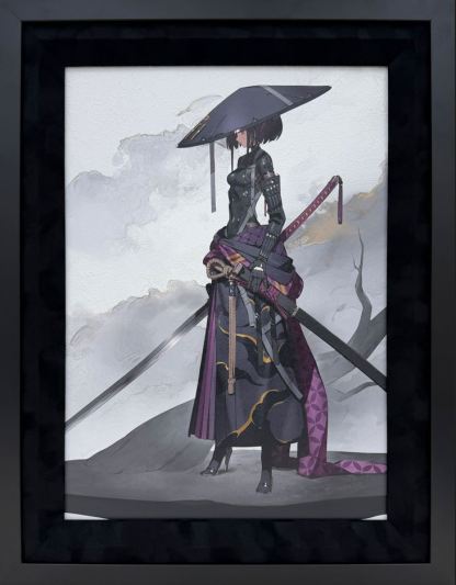 ⭐预售⭐neco -  FALSLANDER系列版画《RONIN》、《KAGURA》、《SAMURAI》