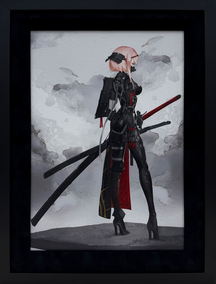 ⭐预售⭐neco -  FALSLANDER系列版画《RONIN》、《KAGURA》、《SAMURAI》