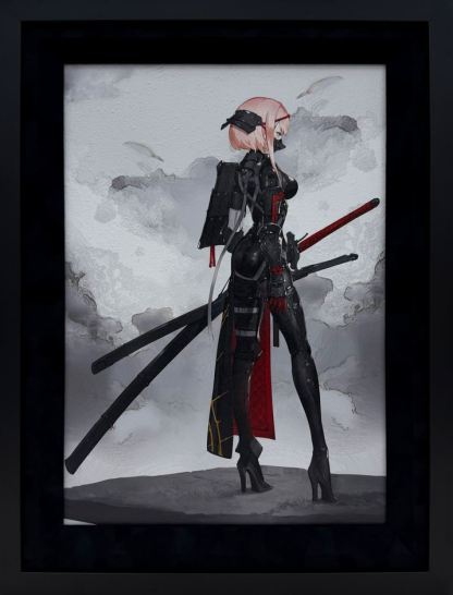 ⭐预售⭐neco -  FALSLANDER系列版画《RONIN》、《KAGURA》、《SAMURAI》