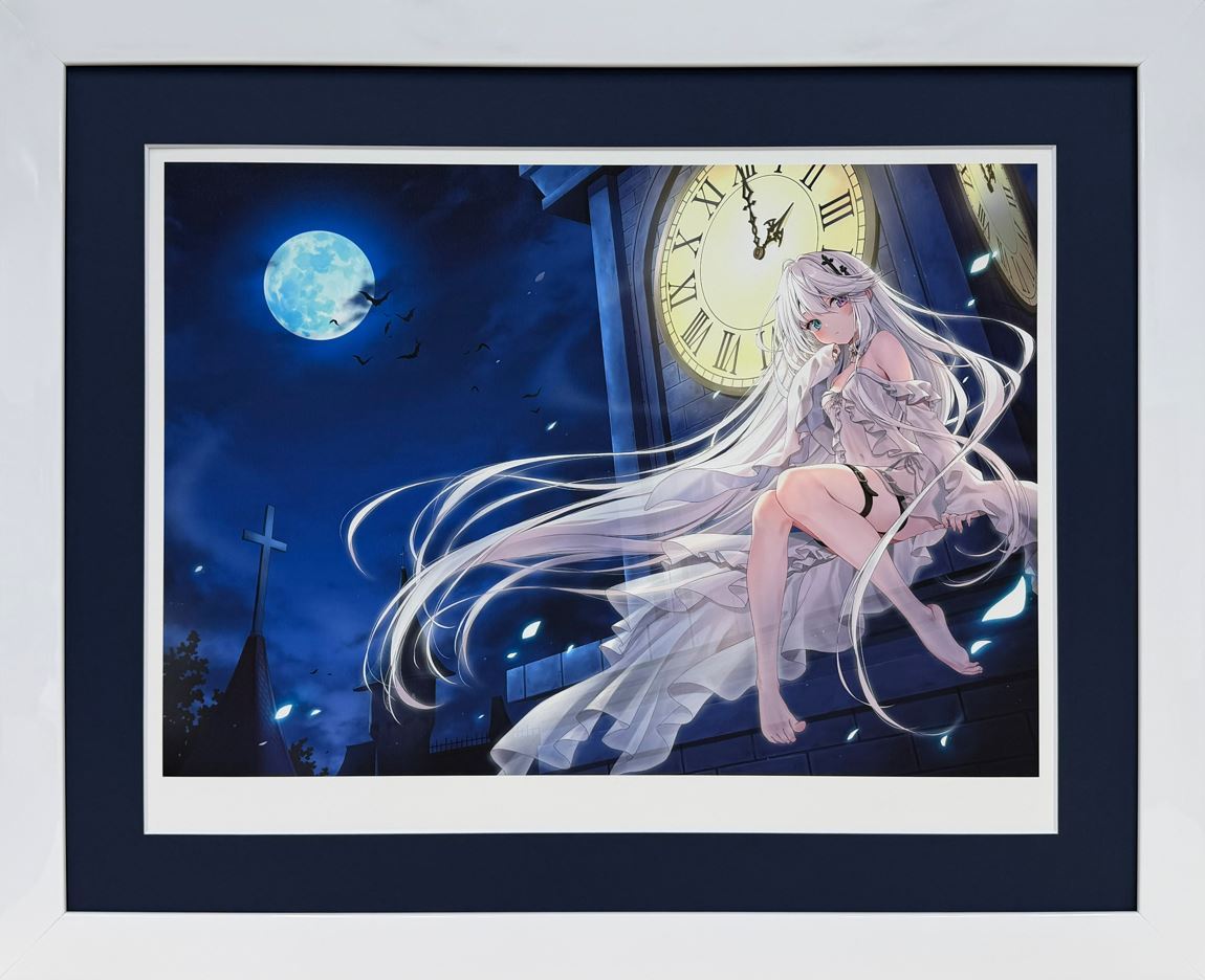 ⭐预售⭐カカオ・ランタン - 看板娘Ghost酱《THE GHOST CLOCK TOWER》多版本版画