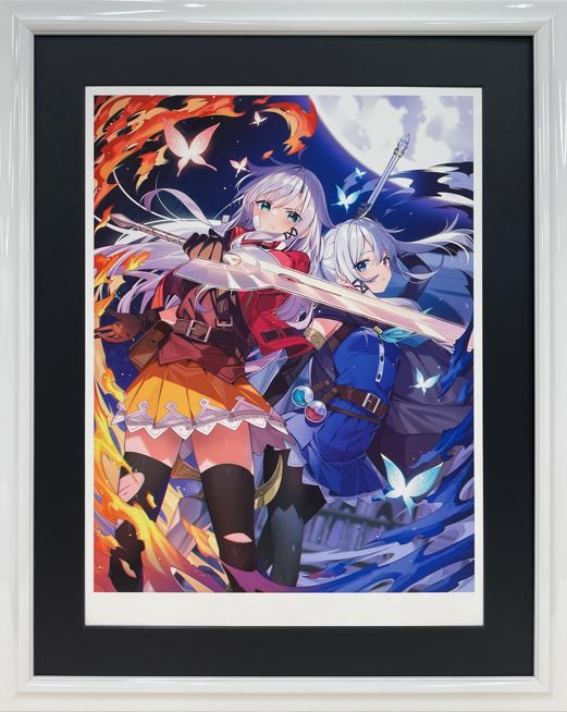 ⭐预售⭐三嶋くろね 白 发教团系列-《Twin Ace》、《静かな夜に 》、《ANCERISE SACRED》等多款版画