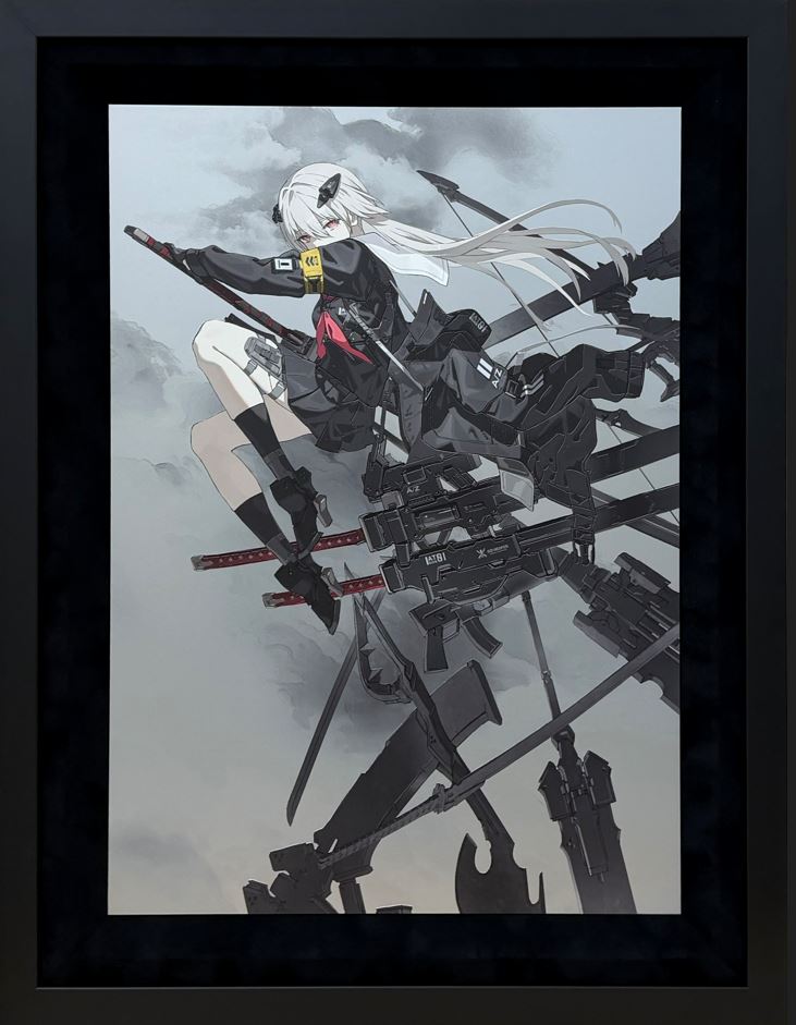 ⭐预售⭐neco -  重兵装型女子高生系列版画《AROUSAL》、《ANOTHER》、《A-Z:［A］》