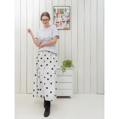 TALUTO_CY Tシャツ SKETCH LGY