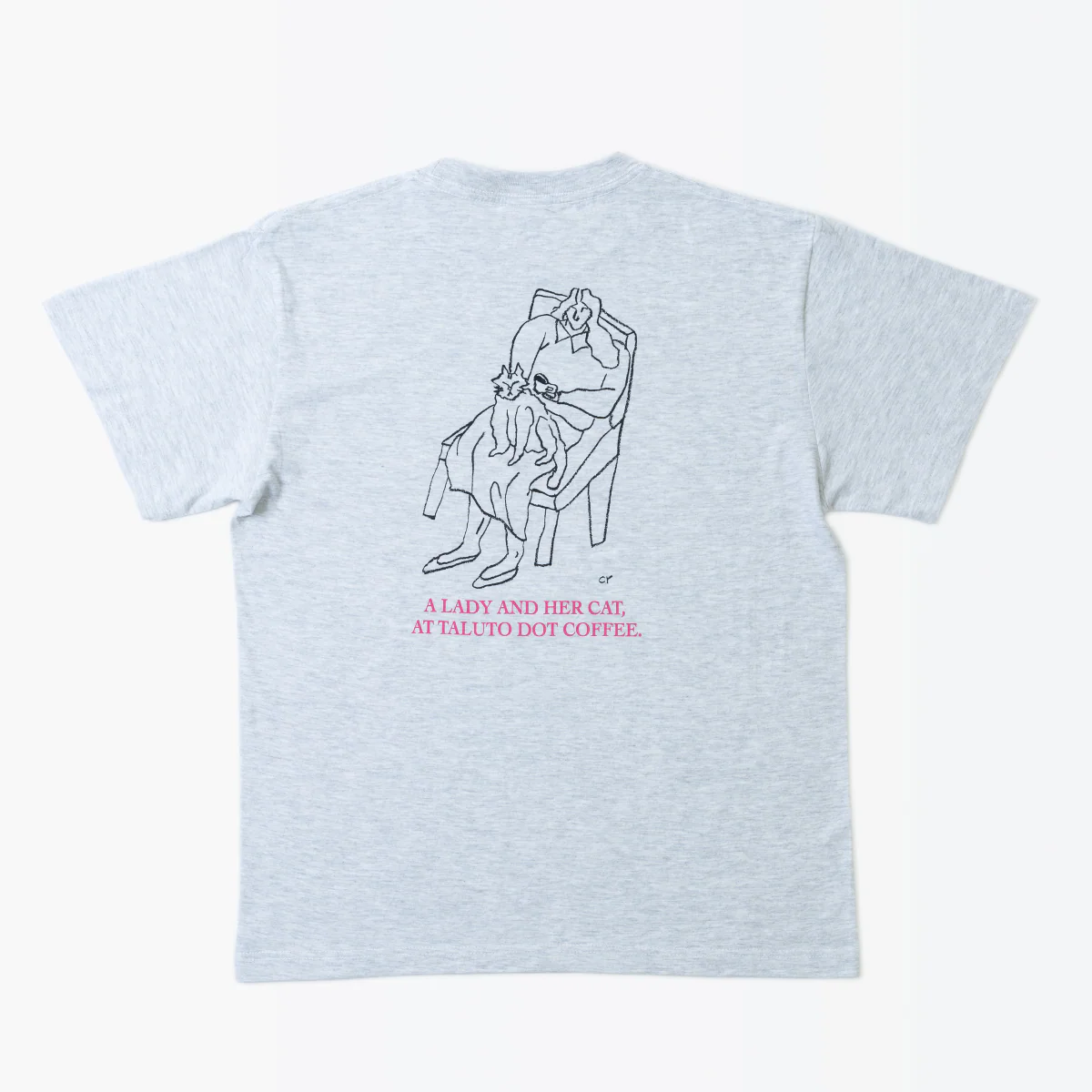 TALUTO_CY Tシャツ SKETCH LGY