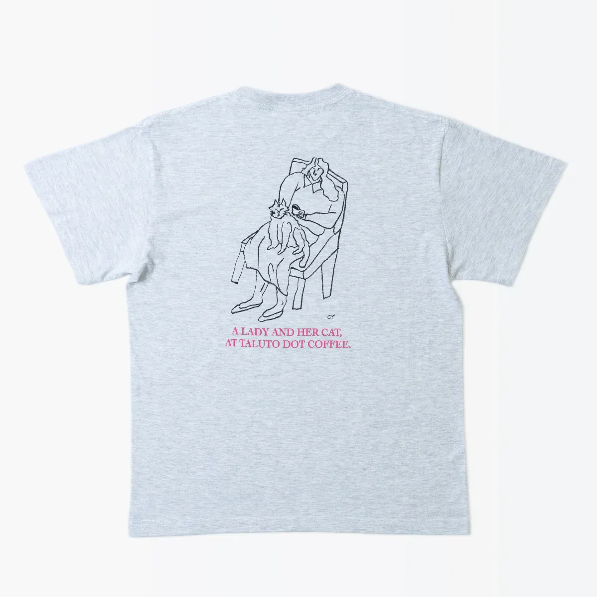 TALUTO_CY Tシャツ SKETCH LGY