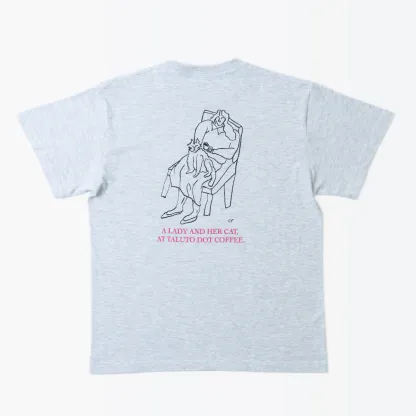 TALUTO_CY Tシャツ SKETCH LGY