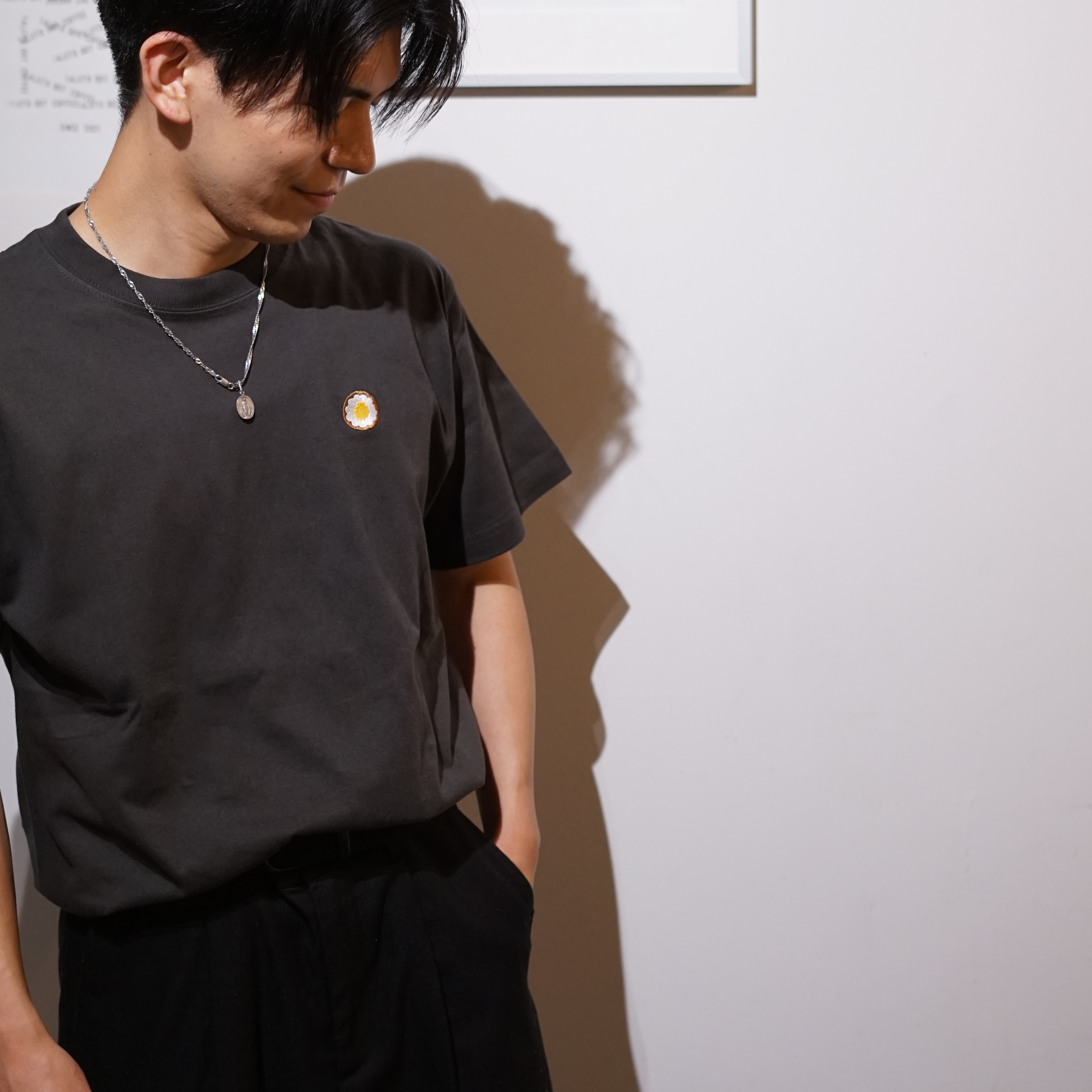 TALUTO DOT COFFEE オリジナルTシャツ(GRAY)