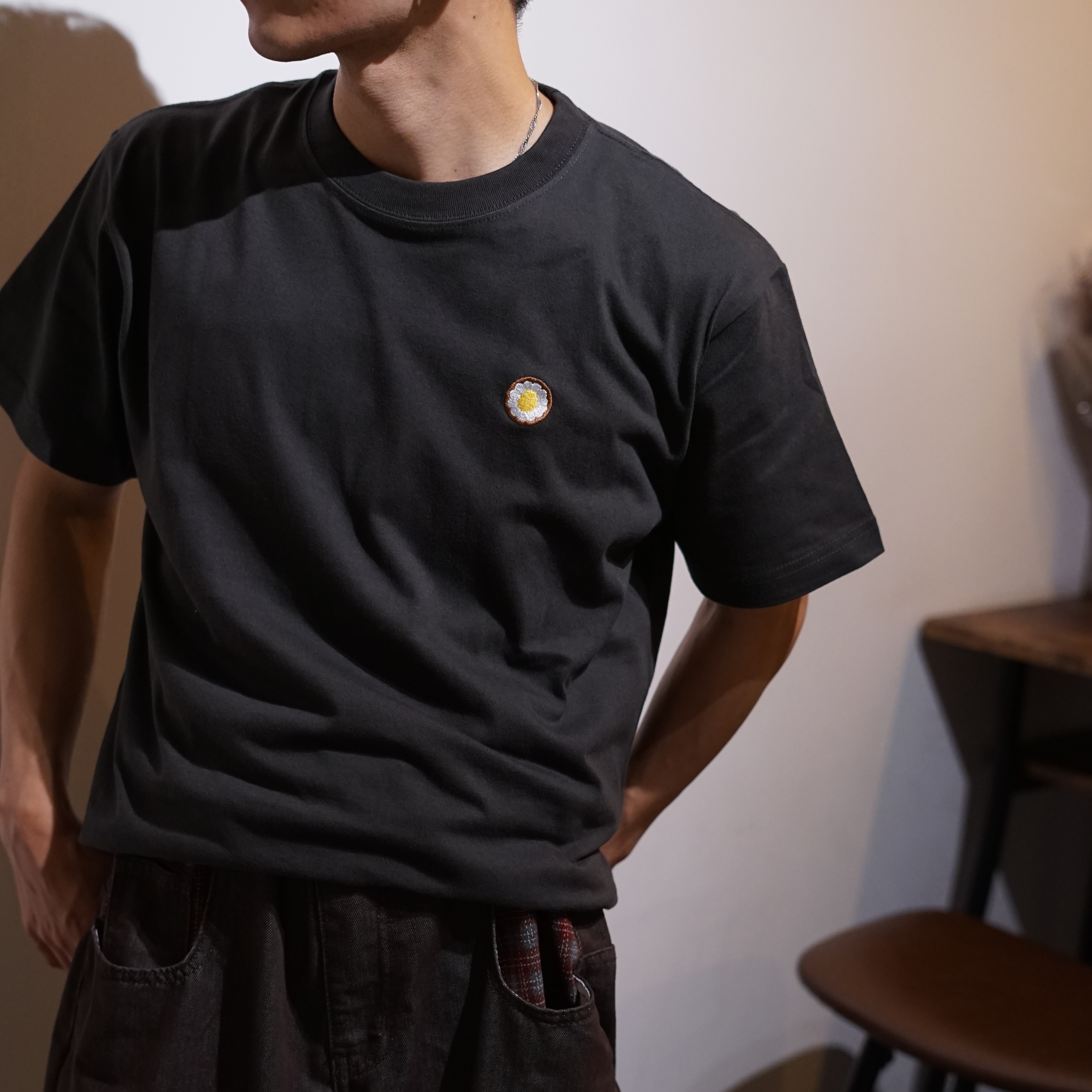 TALUTO DOT COFFEE オリジナルTシャツ(GRAY)