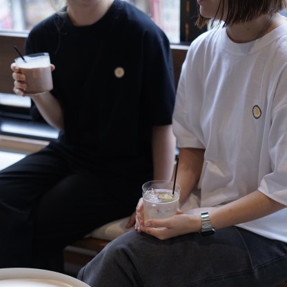TALUTO DOT COFFEE オリジナルTシャツ(WHITE)