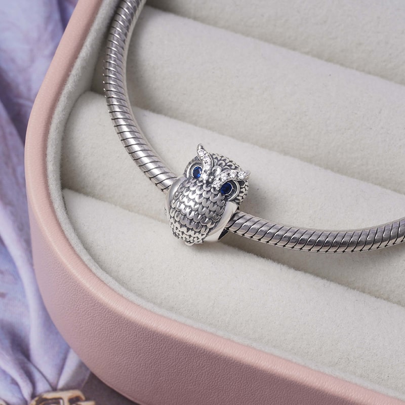 貓頭鷹珠飾 image number 1