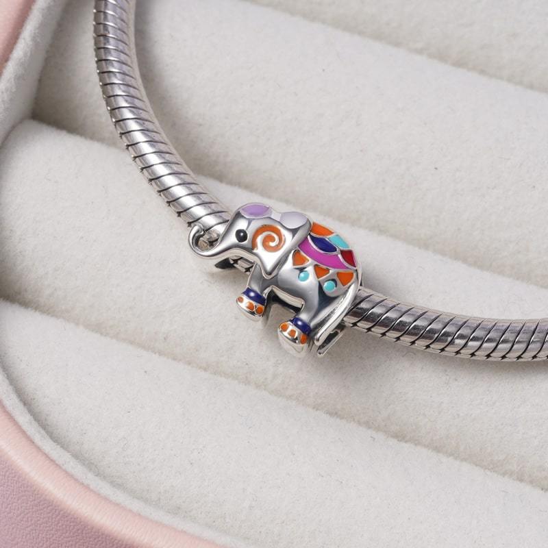 彩色大象珠飾 image number 1