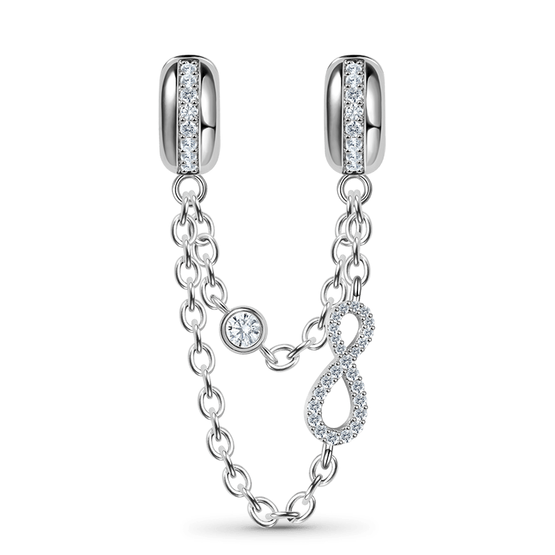 無限的愛水晶安全鏈 image number 0