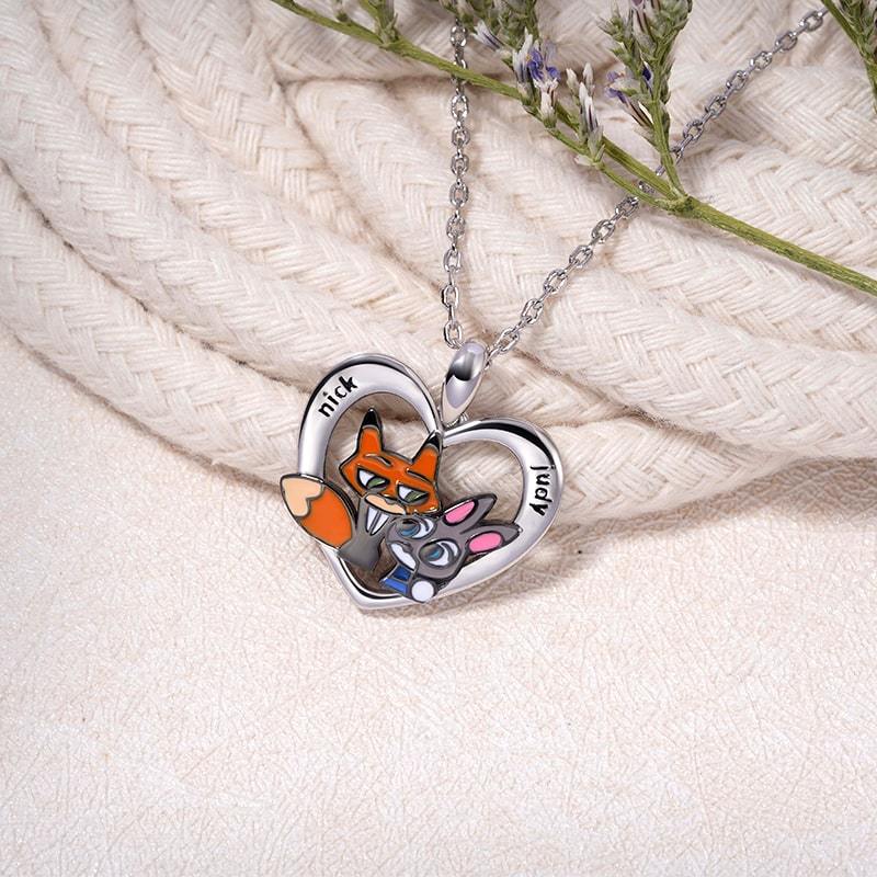 可刻字的心形項鍊 image number 2