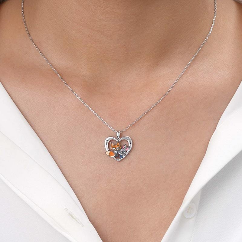 可刻字的心形項鍊 image number 4