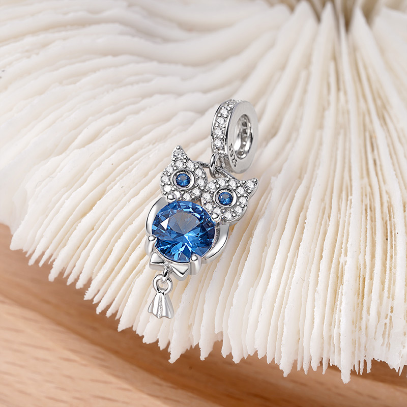 貓頭鷹吊墜 image number 1