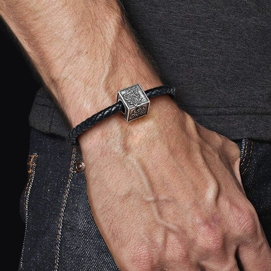 黑豹復古珠飾手鍊 image number 3